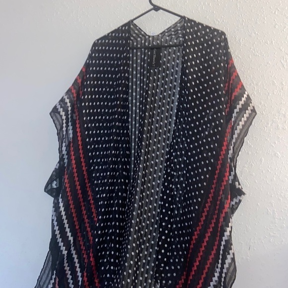 Nwt Women’s size one size fits most open kimono/wrap T21 - Picture 1 of 6